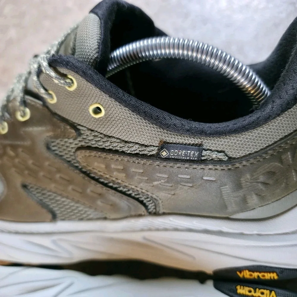 Size 12 Hoka One One Anacapa 2 GORE-TEX Low Olive Haze Hiking Shoes Boots GTX
